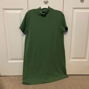 Forever21 Knit Boxy Mock Neck Dress